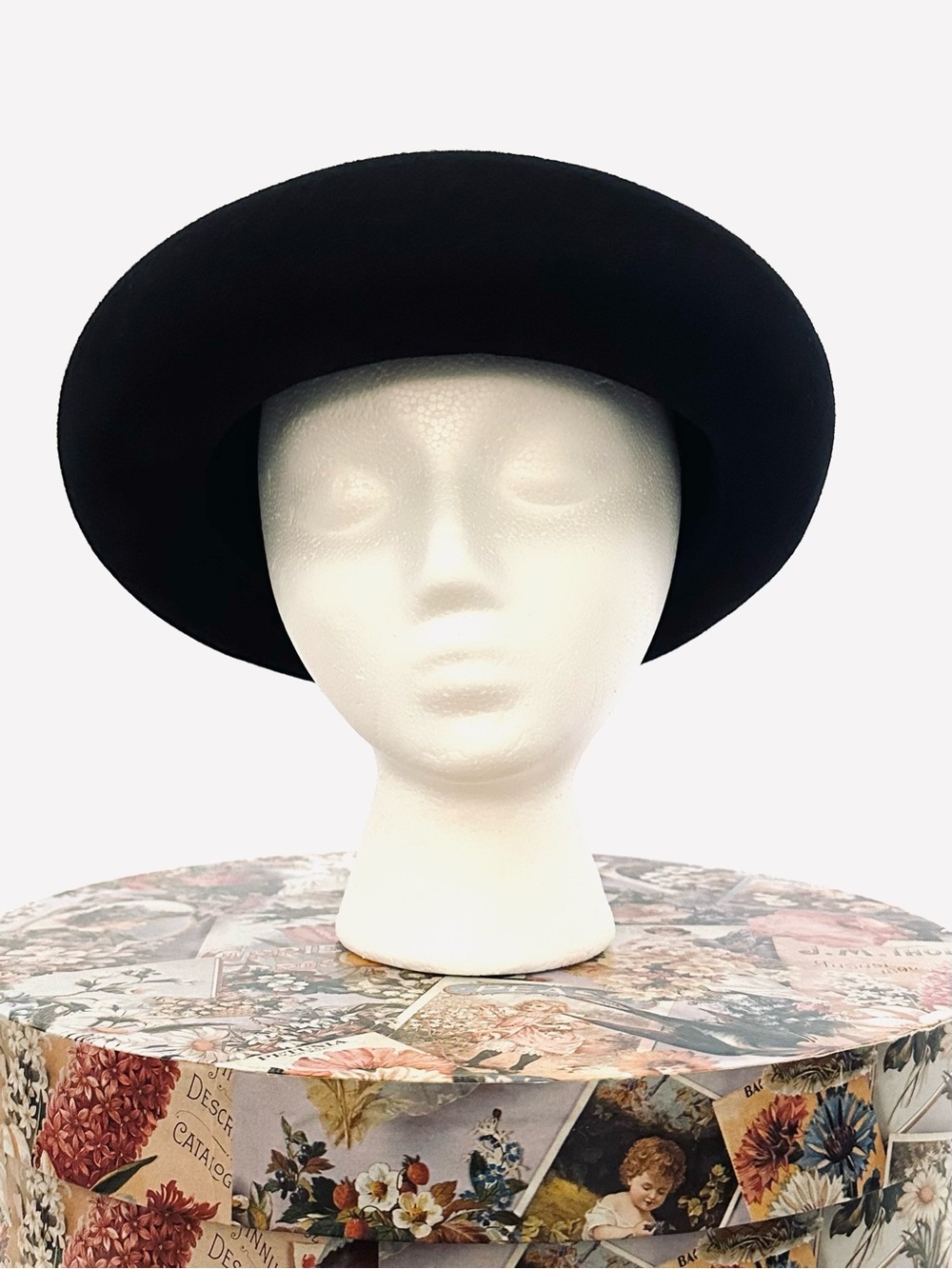 J. Crew Wool Bowler & Hat Box - Picture 2 of 15